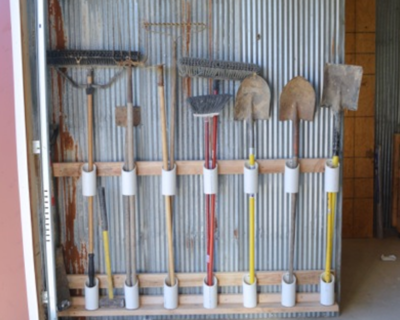 DIY Garden Tool Organiser