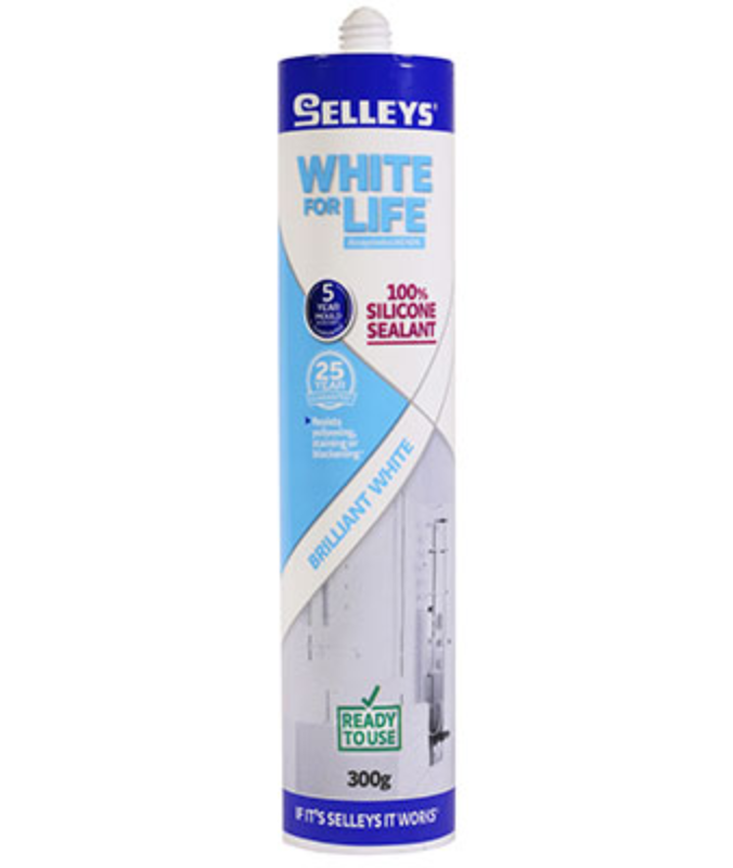 Selleys Wet Area White For Life Silicone Sealant Selleys