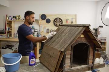 Instant deals kennel floor